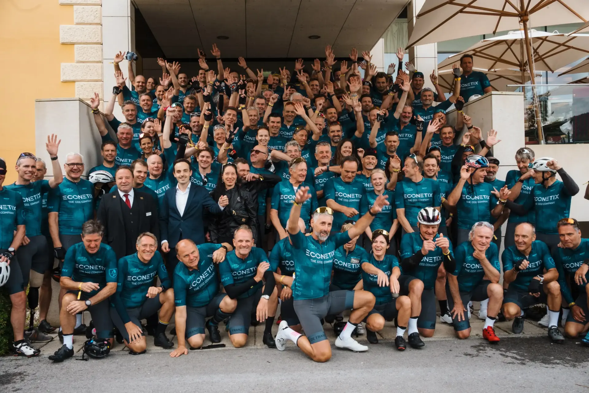 Tour de Franz Gruppenfoto